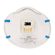 3M™  8822 FFP2 Valfli Toz ve Sis Maskesi 10 Adet