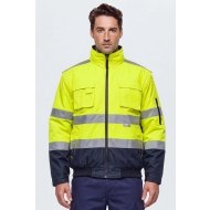 Cerva Clovelly Pilot Mont (Neon Sarı/Lacivert)