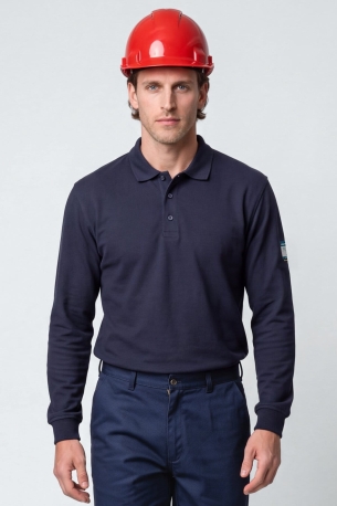 Portwest FR10 - Alev almaz Polo Yaka Sweatshirt