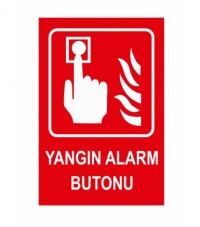 25x35 Yangın Alarm Butonu